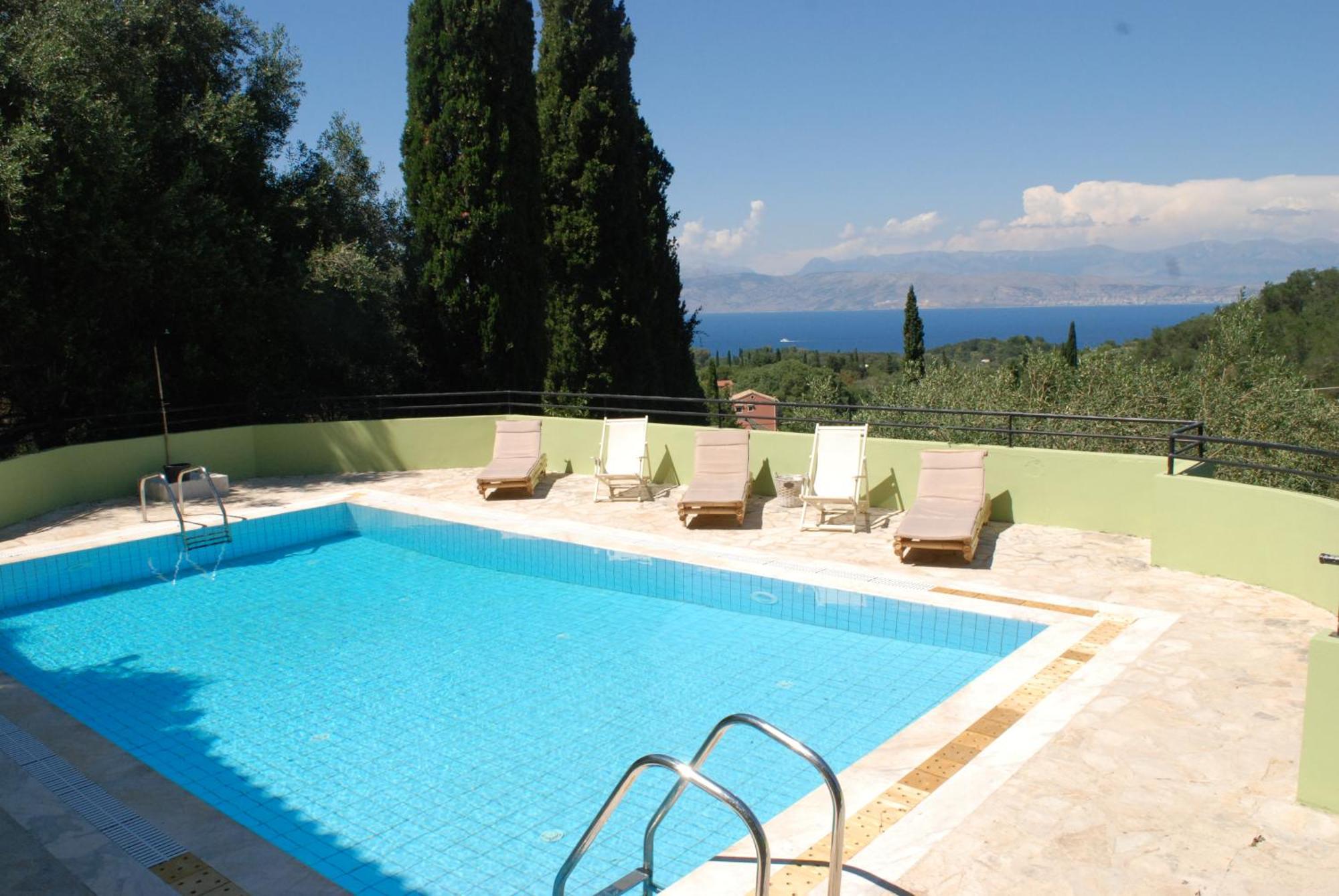Odyssey Villas Kassiopi Habitación foto